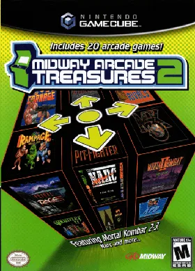 Midway Arcade Treasures 2 box cover front